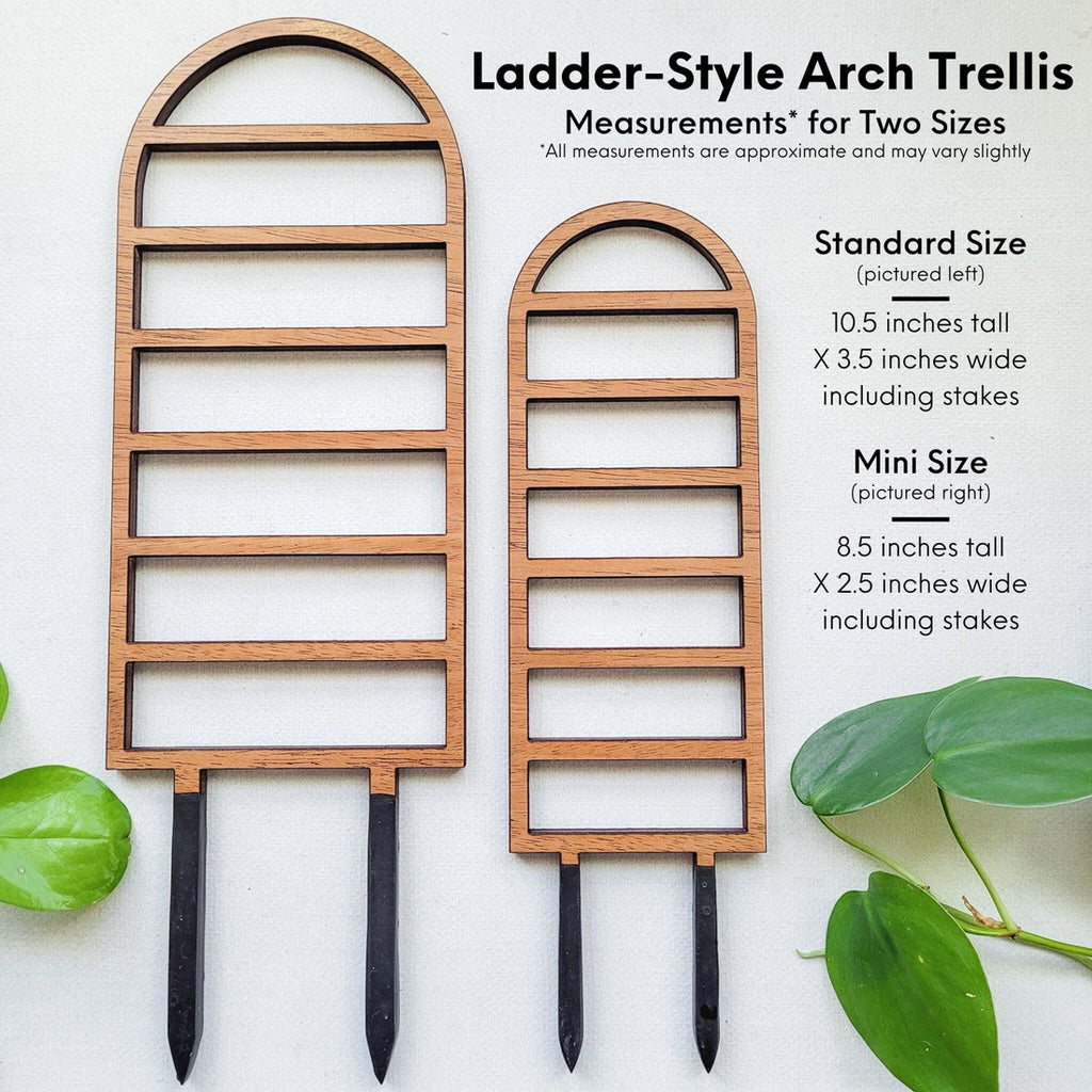 Ladder-Style Arch Trellis