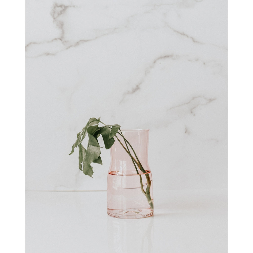Glass Propagation Vase - Pink