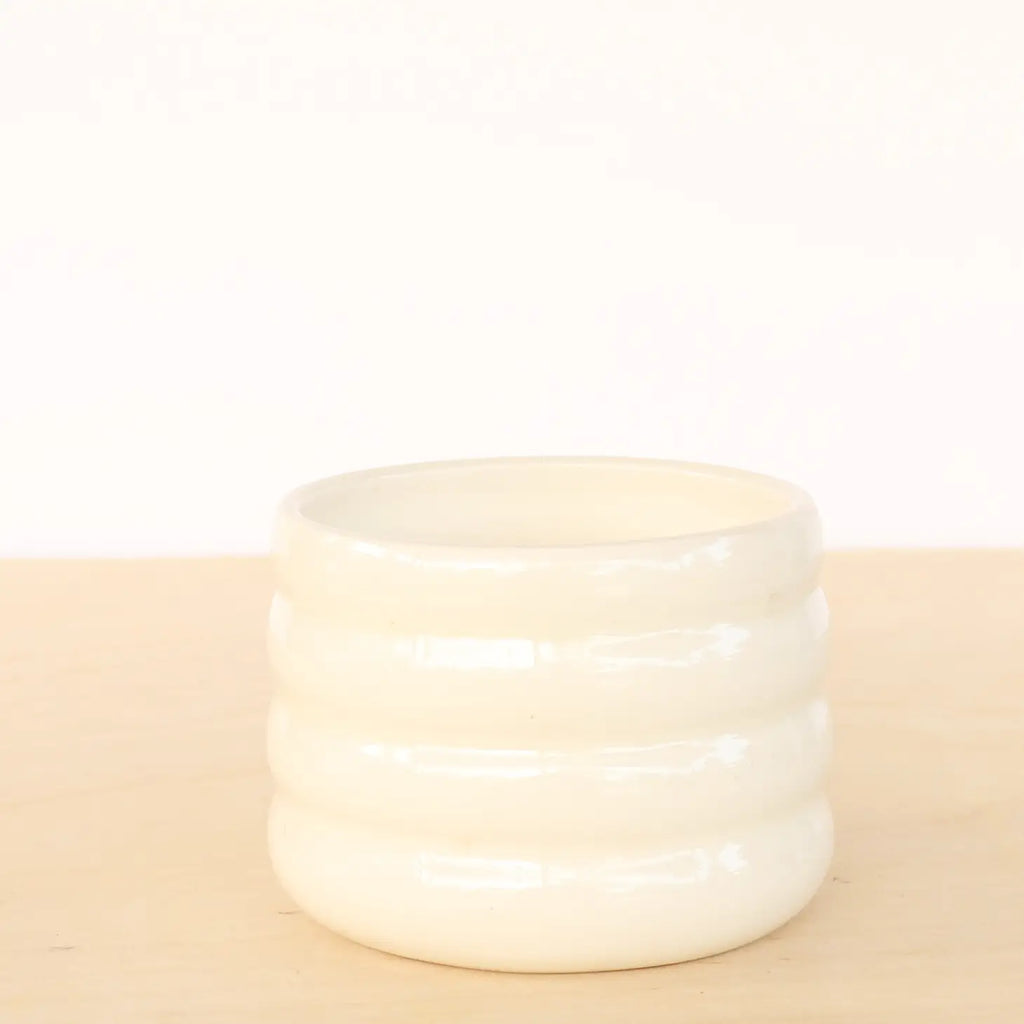 Small Ceramic Planter - Marshmallow
